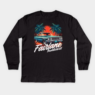 Ford Fairlane Thunderbolt Kids Long Sleeve T-Shirt